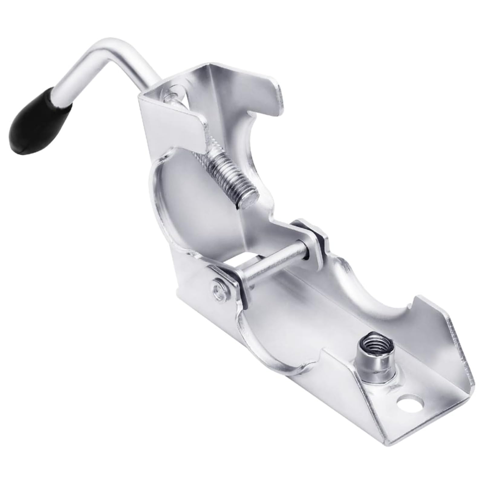 Rueda Jockey para Remolque con Abrazadera Partida Acero 48 mm, Rueda Jockey Remolque, Rueda Jockey Caravana, Remolques para Coches, Repuestos Agricolas, Recambios para Caravanas