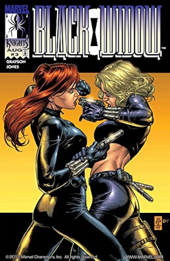 アメコミ・英語　BLACK WIDOW　全3巻セット　ブラック・ウィドウ Amazon.com: Black Widow (1999) #3 eBook : Grayson, Devin
