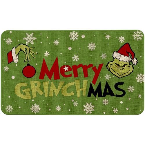 Merry Christmas Door Mat Christmas Decoration for Home Entrance Doormat