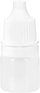 Eye Dropper, Dropper Bottle, PE White 100PCS 2ml Empty Plastic Dropper Bottle Squeezable Refillable Bottle for Eye Drop Liquid