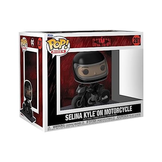 Funko Pop! Ride Deluxe: - Catwoman - DC The Batman - Figura de Vinilo Coleccionable - Idea de Regalo- Mercancia Oficial - Juguetes para Niños y Adultos - Movies Fans - Muñeco para Coleccionistas