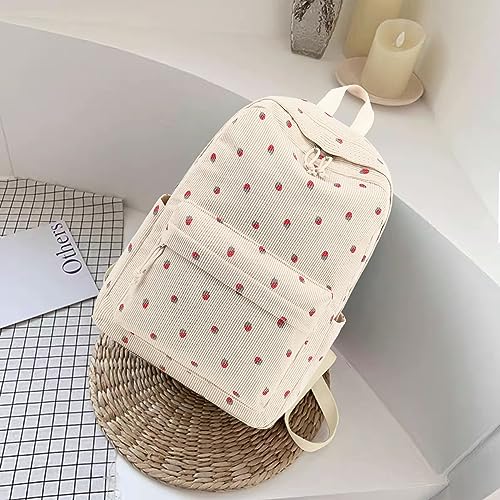 Bluboon E0249 School Backpack For Teen Girls Bookbags Elementary High School Corduroy Laptop Bags Women Travel Daypacks thumb #8