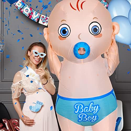 Sintege Inflatable Giant Baby Boy Adult Costume Blow up