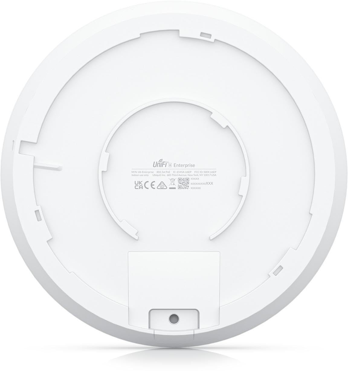 Ubiquiti Unifi U6-Enterprise Wlan Access Point WI-Fi 6e 10.2 Gbps 2.4/5/6 Ghz