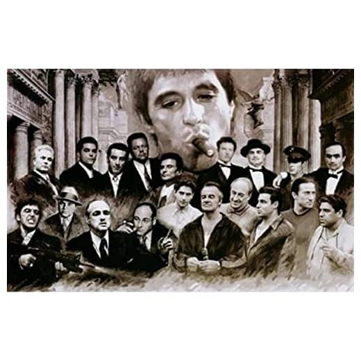 JCYMC Rompecabezas De Madera 1000 Piezas El Padrino Gángster Película Rompecabezas Juguetes Educativos para Adultos Regalo De Cumpleaños Zy282Tm