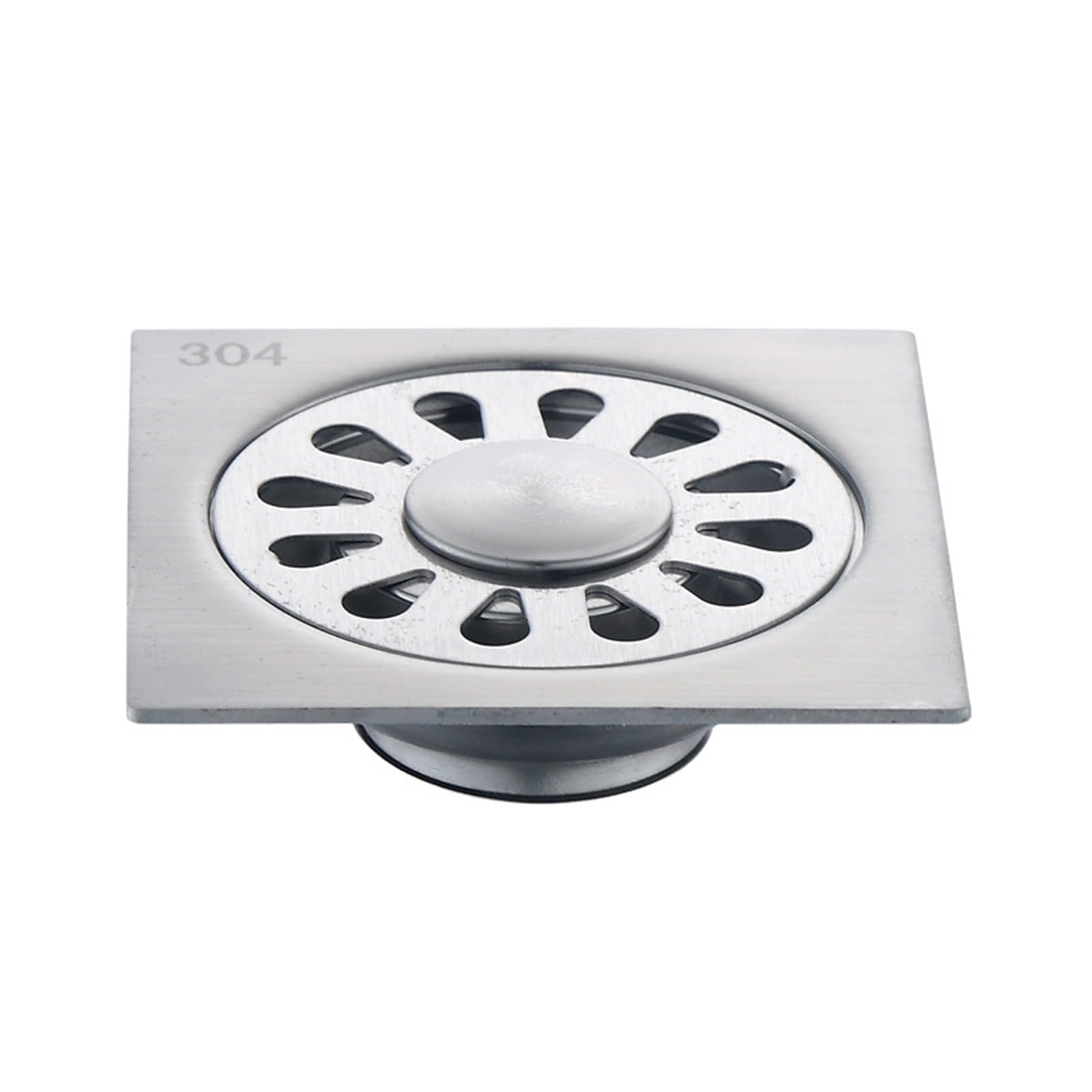Floor Drain Floor Drain Square Drain Stainless Steel Wire Drawing Drainer Rapid Anti Odor