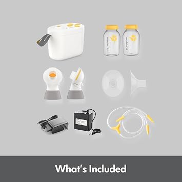 Medela Pump in Style Breast Pump Starter Kit | Classic Pump | Double Electric Breast Pump with Bottles (1st Gen)