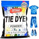 DOTUHAO Tie Dye Powder, Blue Tie Dye for Clothes, Fabric Dye, Permanent & Washfast Powder Tie Dyes, Creative Dyes for Clothes (Blue,2 OZ)