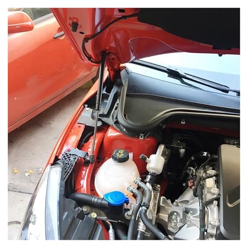 Vrins capot Ford Focus MK4 de style refit haut de gamme orange - 3