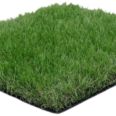 30mm Artificial Grass Natural and Realistic Looking Fake Lawn Astro Turf 1m, 1.5m, 2m, 3m, 4m & 5m Widths | 1m x 1m Cover