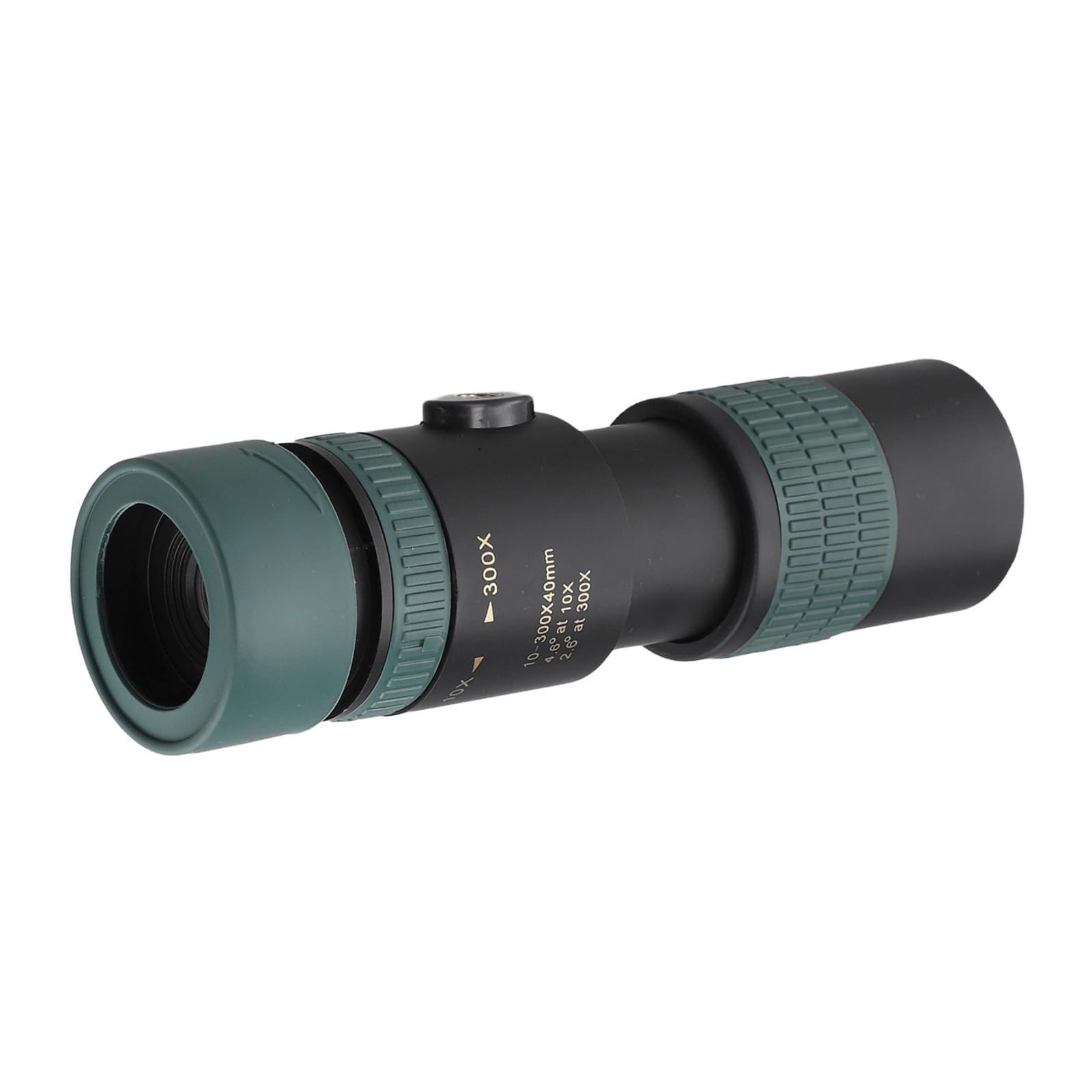 Telescopio monoculare, zoom 10-300x, potente, portatile, ad alta definizione, per esterni, retrattile, monocolo per escursionismo e campeggio (solo monocolo)