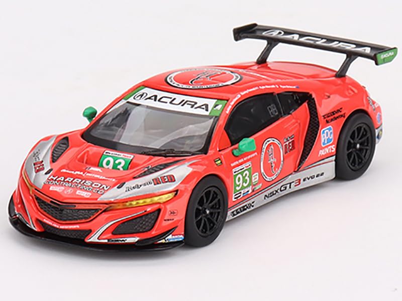Voiture 1/64 NSX GT3 EVO22 Truescale Daytona 2023 miniature