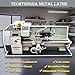 TECHTONGDA Metal Lathe 8X16” Precision Electronic Leadscrew Gearless Bench Lathe Automatic Switch Thread between Metric and Inch 1100W Brushless Motor DIY Mini Lathe