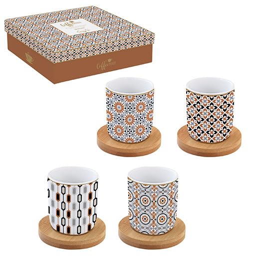 Tasses à café en porcelaine Easy Life pour vos pauses expresso au salon