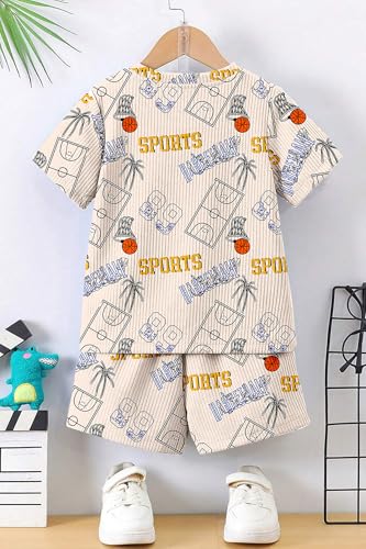 Image of Fashion Dream Boys Cotton Blend Printed Co-ord Set|clothing set for kids|Combo set