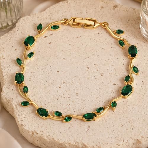 Image of Fashion Frill Tulip Bracelets For Women Stylish | Gold Plated Bracelet For Girls Stylish | Stainless Steel Jewellery For Woman Bracelet | Adjustable Hand Bracelet Set For Women | Birthday Gifts For Woman, Girls