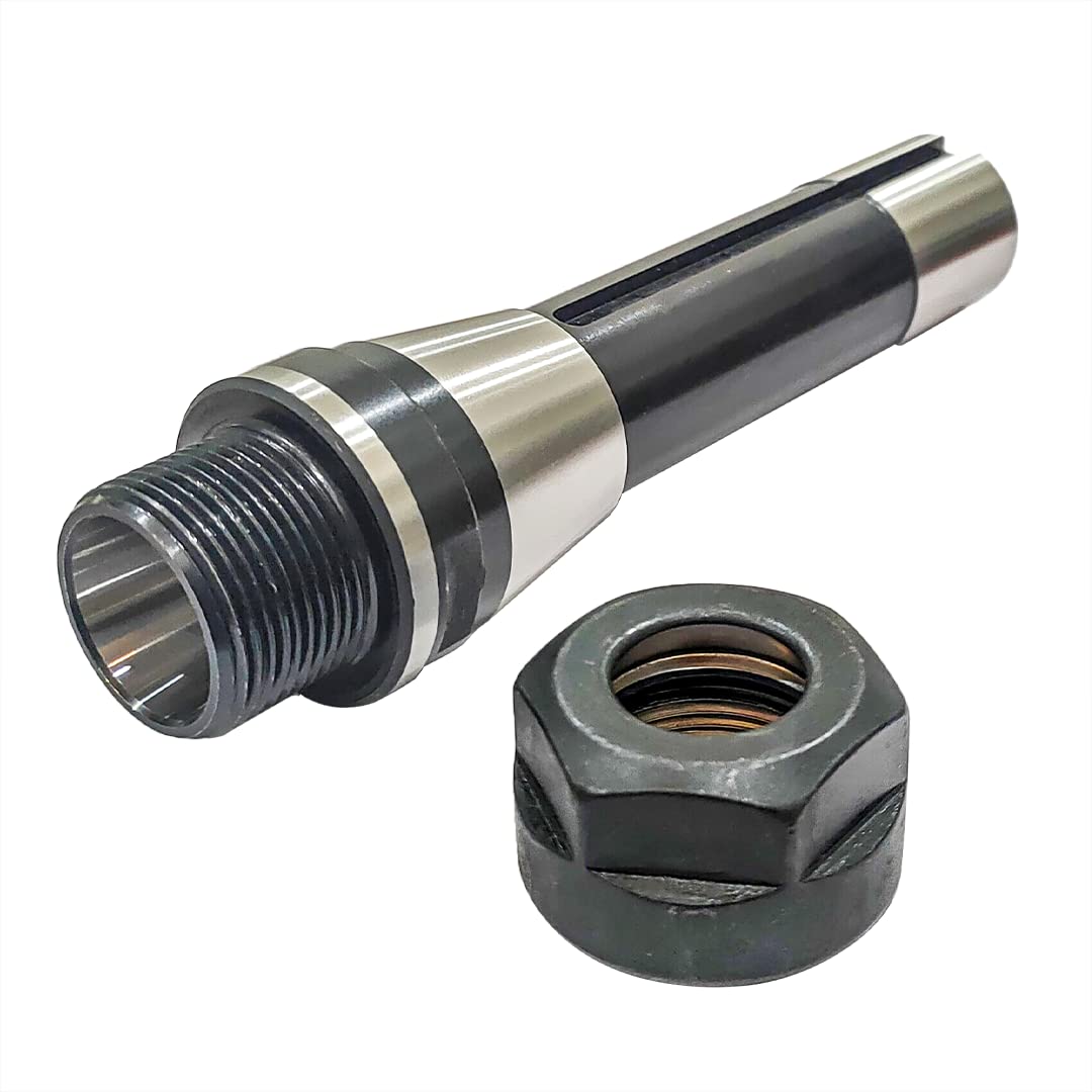 Attacco R8 a mandrino pinza ER per fresatrice (Set di entrambi)
