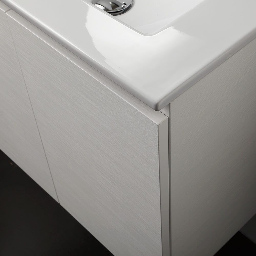 Kiamami Valentina - Mobile Bagno 60 Cm Con Due Ante Modello Bianco Foresta | Vinci