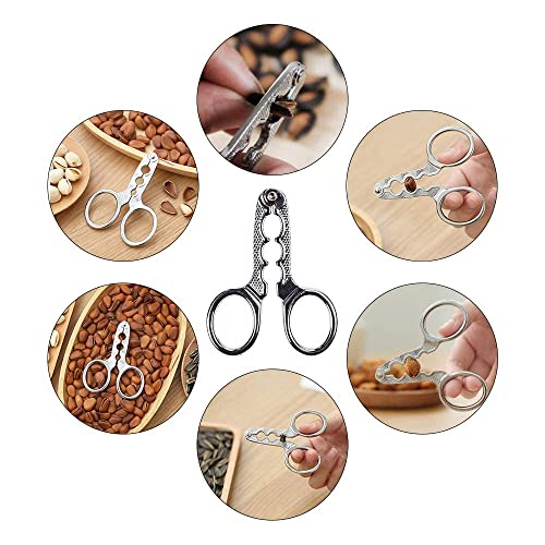 Fani AU-N06 3 Pcs Nut Crackers For All Nuts Stainless Steel Walnut Cracker Nut Cracker Pistachio Nut Cracker Sunflower Seed Opener Household Metal Seed Peeling Sheller thumb #7
