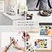 Foepoge 27.9” x 20” Extra Large Silicone Sheet for Crafts, Nonstick Silicon Mat for Resin, Epoxy Art Placemat for Jewelry Casting, Reusable Painting Pad, Heat Resistant Countertop Cover - Clear