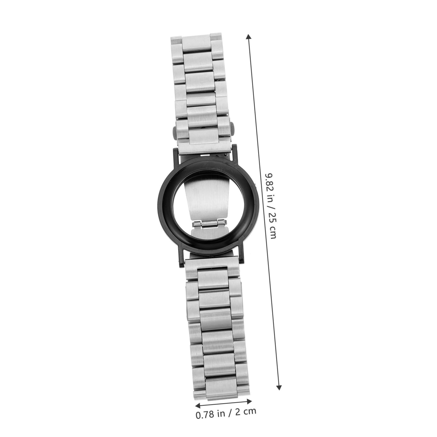 Housoutil 3 Correas De Reloj De Acero Inoxidable De Repuesto Para Funda De Reloj Compatible Con