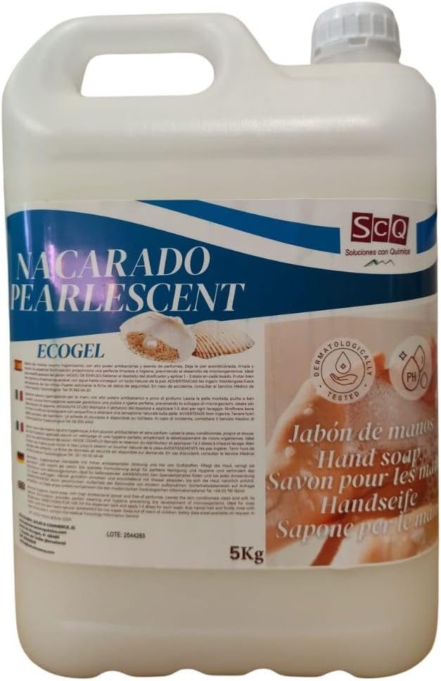 5L Unscented Hand Soap Liquid pH Neutral for All Skin Types Abundant Lather Ideal for Home, Hospitality and Indian Food Professional Cleaners