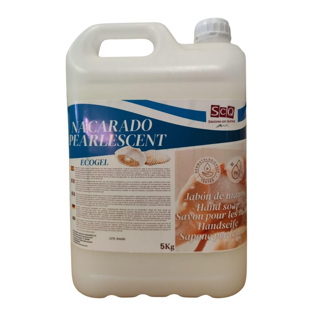 Jabón de Manos Líquido 5L pH Neutro | Espuma Abundante | Limpieza Suave para Todo Tipo de Piel | Hogar y Hostelería
