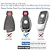 Intermerge for Mercedes Benz Key Fob Cover, Premium Soft TPU Key Case Cover Compatible with Mercedes Benz C E S M CLS CLK G Class Keyless Smart Key Fob_Red
