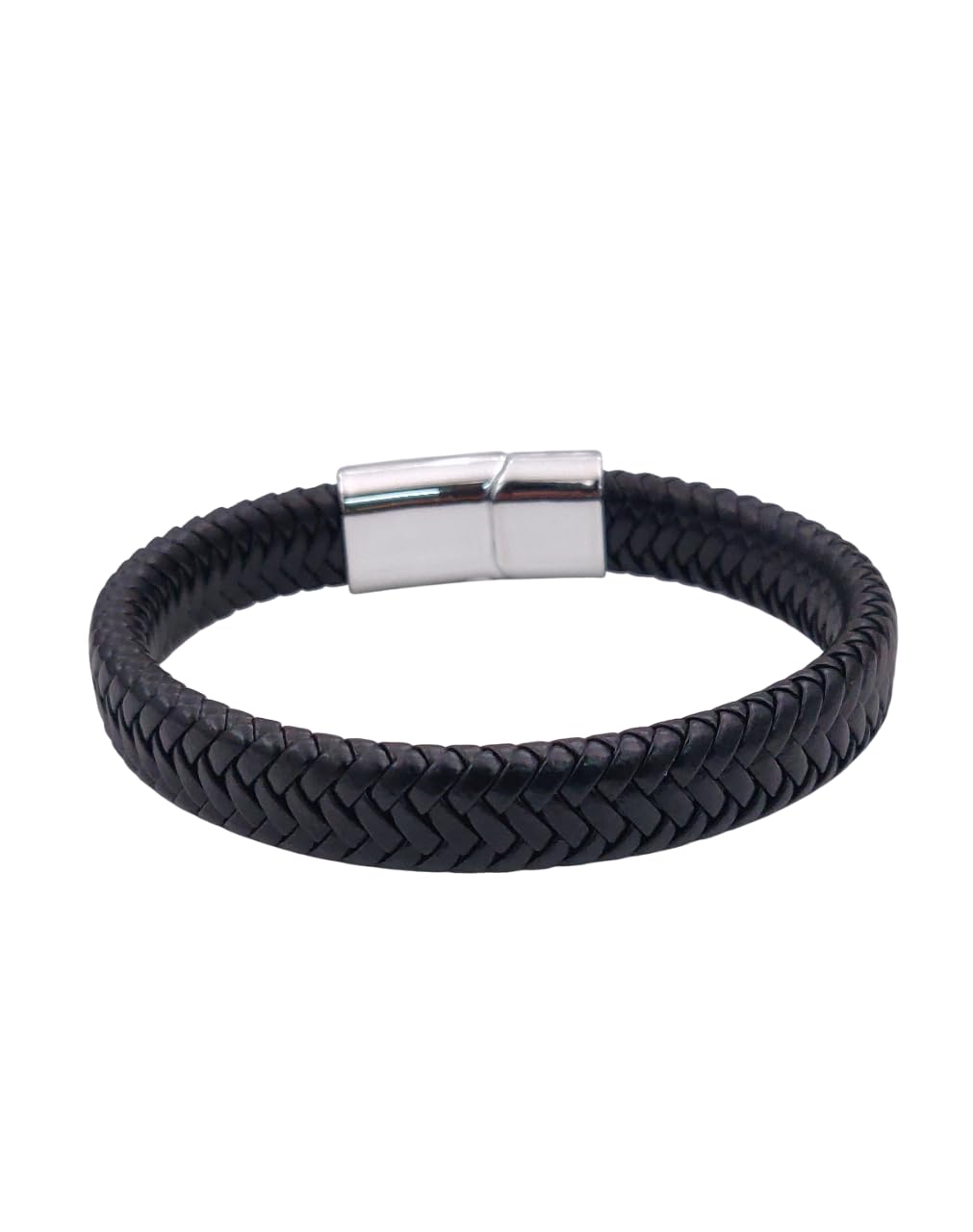 Elegant Men's Bracelet Leather Braided Bracelet Birthday Gift for Men and Boys Anniversary Gift for Husband-image-9