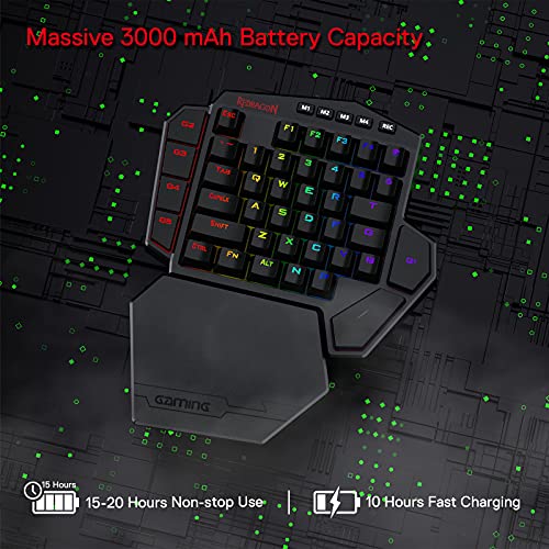Redragon K585 DITI Wireless One-Handed Mechanical Keyboard - Image 4
