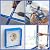 Fyguard 2 Roll Painters Tape 1.89In × 55Yard Blue Painters Tape Bulk Multi-Surface Blue Masking Tape for Wall Painting Edge Treatment DIY Crafts