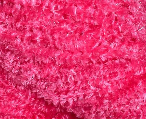 Image of SIMI ENTERPRISEFeather Hank Yellow 300 GMS Wool Hank Hand Knitting Wool /Art Craft Soft Fingering Crochet Hook Yarn, Needle Knitting Yarn Thread Dyed-HM Art-AIDC