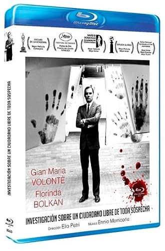 Investigation of a Citizen Above Suspicion (1970) ( Indagine su un cittadino al di sopra di ogni sospetto ) [ Blu-Ray, Reg.A/B/C Import - Spain ]