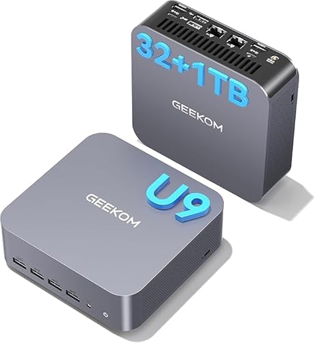 GEEKOM GT1 Mega AI Mini PC,...