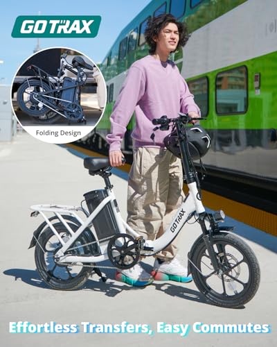 Gotrax 16″ Folding Electric Bike, Max 28Miles