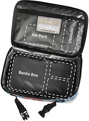 Miniatura 5 de Toddler Yummie, lonchera urbana para niños con tarjetas sobre alerta de alergias, Seattle