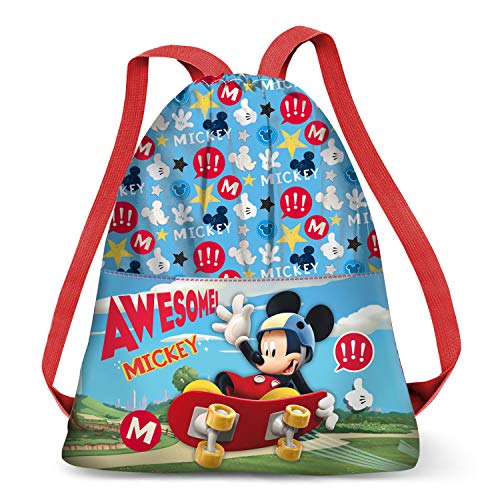 Mickey Mouse Skater Saco de Cuerdas Strap