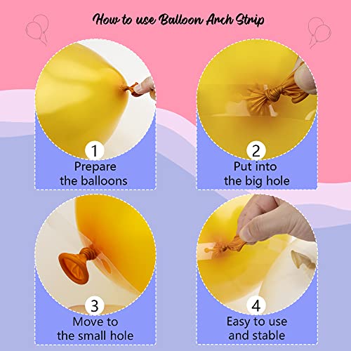Balloon Arch Kit Balloons Decorating Strip Set 82 Feet Balloon Garland Strip 500 Glue Points For Balloon Tape And Glue For Party Decorations Wedding Baby Shower Birthday Graduation Balloon #TOP3