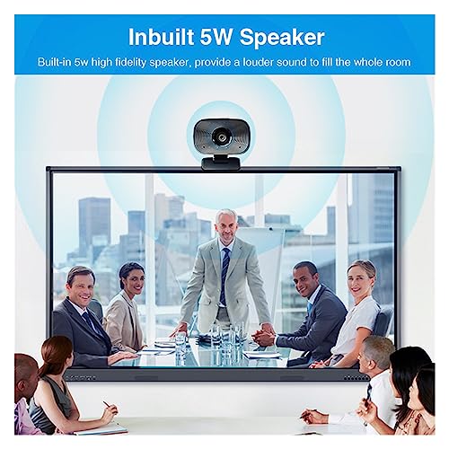 Webcam 1080p pour caméra de diffusion direct et streaming vidéo avec télécommande - 4