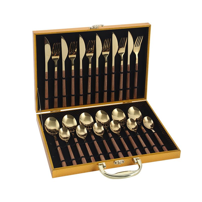 Set Cuchillos Cocina 24 Piezas Acero Inox Base