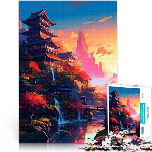 Imagen de Puzzles de 1000 Piezas para Adolescentes Japón Impresionante 02 Juguetes de Juego para Regalo Familiar Regalo para cumpleaños 52x38cm