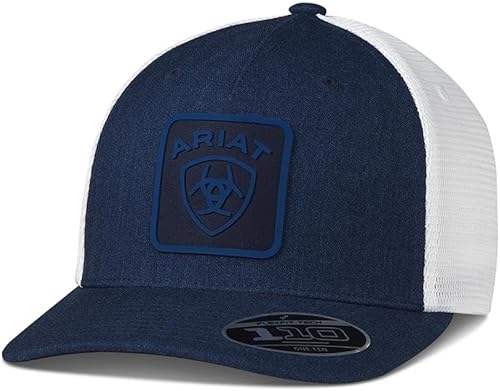 ARIAT 110 Flexfit - Gorra de malla ajustable, Azul