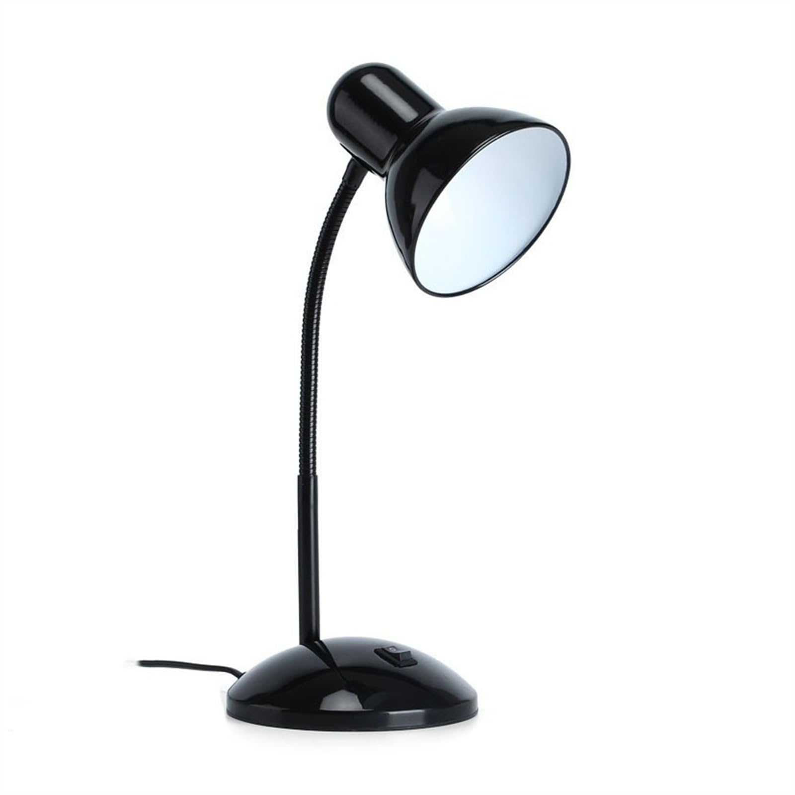 Lampada da Scrivania Lampada da scrivania a LED, lampada da scrivania in metallo for protezione degli occhi, lampada da lettura flessibile a collo di cigno con 3 modalità di illuminazione for ufficio