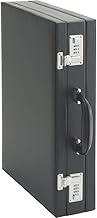 Alassio 92300 - Étui de fixation PONTE, en similicuir, env. 44,5 x 33 x 10 cm, noir, 1,85 kg