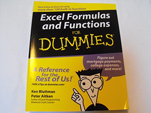 Excel Formulas and Functions For Dummies® view 2