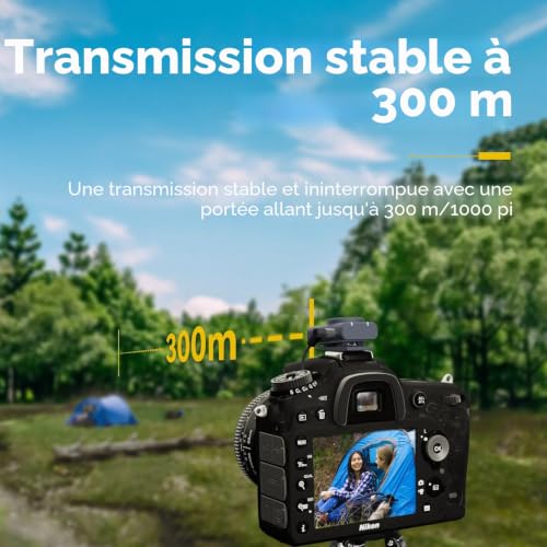 Microphone Lavalier Hollyland Lark M2 Combo – Sans Fil, 300m Portée, 10h Autonomie - vue 8
