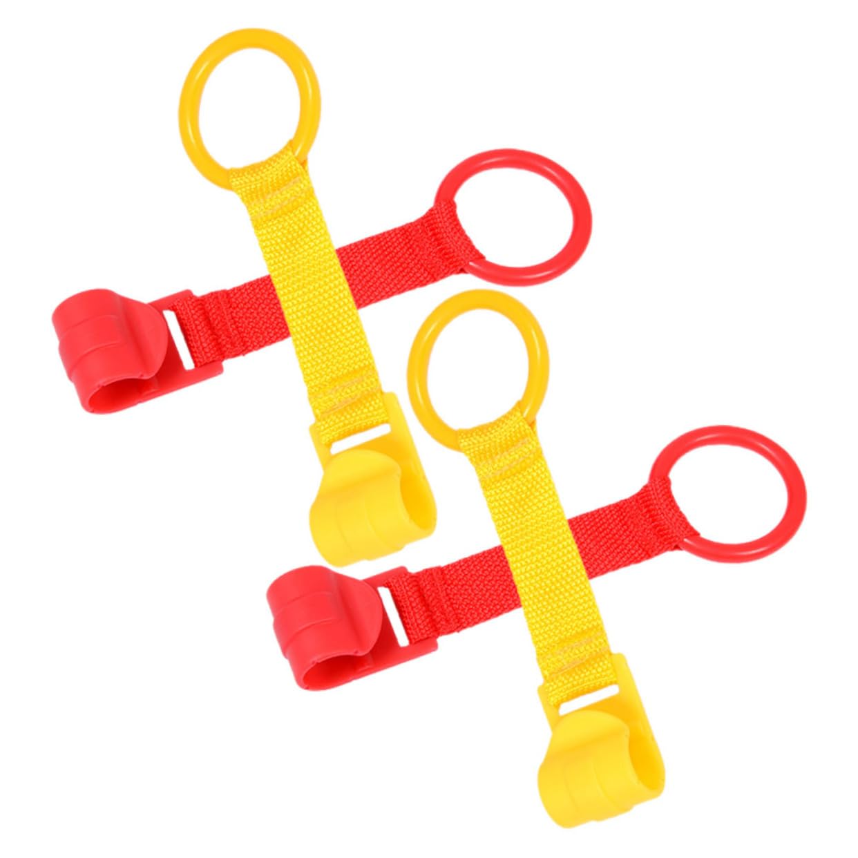 HOOTNEE Pcs Boy Girl Playpen Pull Rings Learning Standing Assist Tools Portable Hanging Ring Set