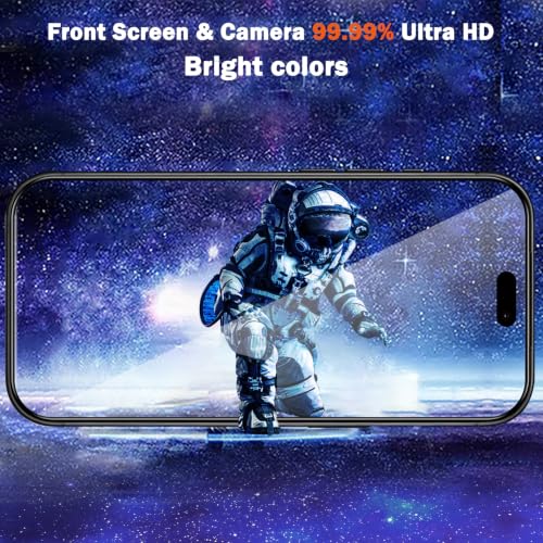 Image of Ferilinso 3 Pack Screen Protector for 18 Pro Max, Tempered Glass
