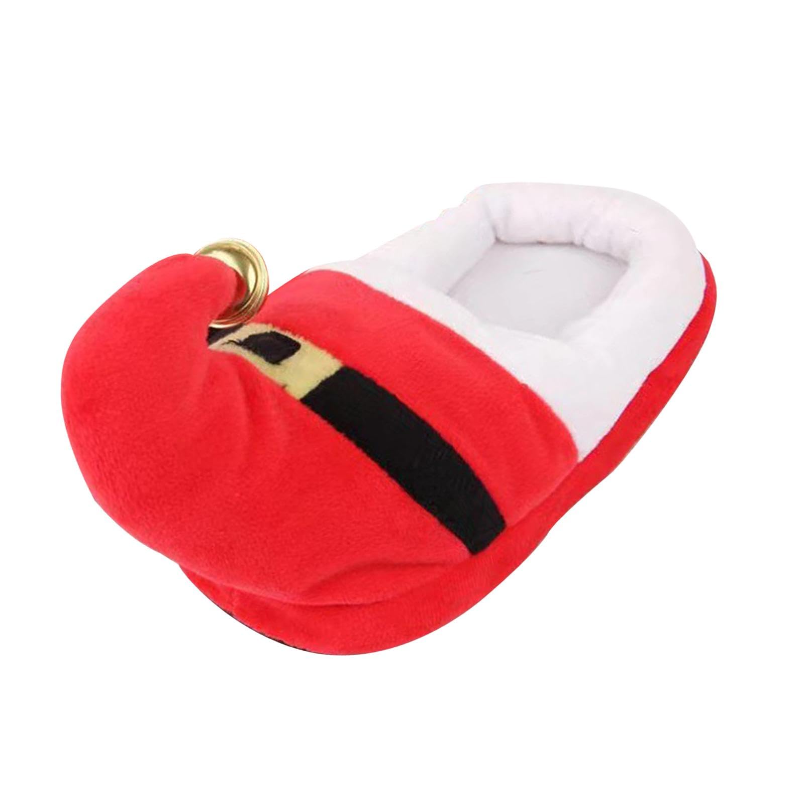 Bnf® Christmas Themed Indoor Adult Slippers Accessories Soft with Bell Hat Design Red|Clothing Shoes & Accessories|Womens Shoes|Slippers-image-35