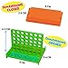 24 Mini Conecta 4, Juego Cuatro en Raya, 8cm| Juego de Mesa...